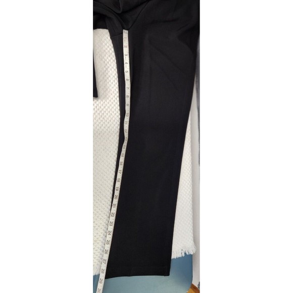 Chicos Design Pants Womens Size S (1) Black Pull On‎ Stretch Casual Fit Wide Leg - Picture 3 of 8